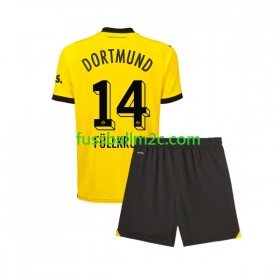 Fußballtrikots Borussia Dortmund Niclas Fullkrug 14 Kinder Heim Trikotsatz 2023-2024
